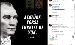 Bir Atatürk paylaşımı da Alex de Souza’dan geldi!