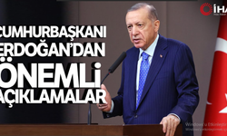 Son dakika... Cumhurbaşkanı Erdoğan Önemli Açıklamalarda Bulunuyor!