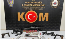 Samsun'da silah ve uyuşturucu kaçakçılığı operasyonu: 2 Şüpheli Tutuklu!