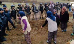 Amasya'da köylüler, Organize Sanayi Bölgesi'ne karşı eylem yaptı