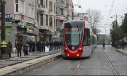 Kabataş-Bağcılar tramvay hattında bakım çalışması