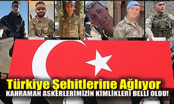 Türkiye kaybettiği 9 kahramanının yasını tutuyor: Şehitlerin kimlikleri açıklandı!