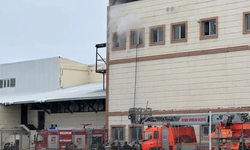 Erzurum'da et işleme fabrikasında yangın çıktı!