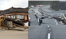 Japonya'da 7.6 Büyüklüğündeki Depremde 2 Kişi Öldü, 6 Kişi Enkaz Altında