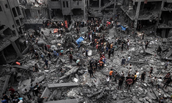 İsrail'den Gazze'ye hava ve kara bombardımanı: Onlarca kişi öldü ve yaralandı!