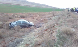 Kırıkkale'de otomobil devrildi: 1 ölü!