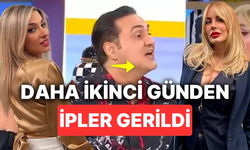 Hande Sarıoğlu ve Yağmur Çevik arasında  programın 2.gününde  tartışma
