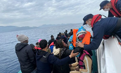 Bodrum açıklarında 30 düzensiz göçmen kurtarıldı