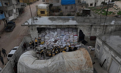 İdlib'de Tahıl Deposu Duvarının Çökmesi Sonucu 5 Çocuk Öldü