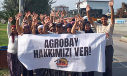 Agrobay işçileri Ankara'ya yürüyor