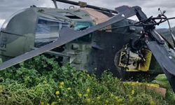 Askeri helikopter İzmir'e zorunlu iniş yaptı : 1 yaralı!