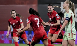A Milli Kadın Futbol Takımı, geriden gelip kazandı
