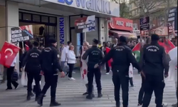 Bursa'da İsrail ile Ticareti Protesto Etmek İsteyenlere Müdahale