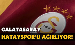 Lider Galatasaray, Atakaş Hatayspor'u Ağırlıyor