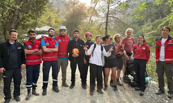 Orman Yangınında Mahsur Kalan 4 Turist Kurtarıldı