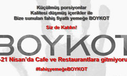 İris Cibre'nin boykot çağrısı: Fahiş yemeğe BOYKOT