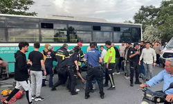 Kayseri'de Anne ve Oğul Otobüs Kazası Geçirdi