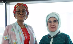 Emine Erdoğan Nijerya Cumhurbaşkanı’nın Eşi ile Bir Araya Geldi