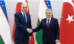 TBMM Başkanı Kurtulmuş Özbekistan Cumhurbaşkanı Mirziyoyev ile Görüştü