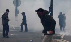 Paris’te 1 Mayıs'ta polis müdahale etti