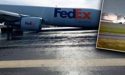 İstanbul Havalimanı'nda gövdesi üzerine inmişti: Kargo uçağı pistten çıkarıldı