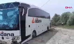Kayseri-Niğde karayolunda yolcu otobüsü şarampole uçtu!