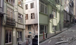 Beşiktaş'ta beş katlı binada doğalgaz patladı!