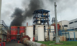 Lüleburgaz'da Atık Yağ Fabrikasında Korkutan Yangın!