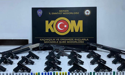 Mersin'de Ruhsatsız Silah Ticareti Operasyonu Gerçekleştirildi