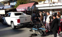 Antalya Manavgat'ta motosiklet kazası!