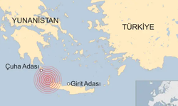 Girit Adası'nda 3 büyüklüğünde deprem!