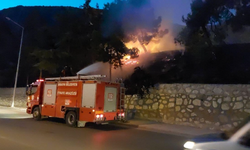 Amasya'da otluk alanda çıkan yangın söndürüldü