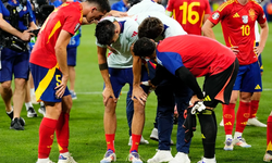 EURO 2024: Güvenlik görevlisi Morata'yı sakatladı