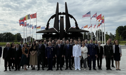 Türkiye'nin NATO Daimi Temsilciliği, 15 Temmuz şehitleri için anma töreni düzenledi
