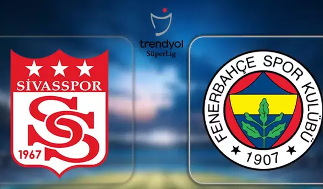 Sivasspor, Trendyol Süper Lig'in 33'üncü haftasında Fenerbahçe'yi konuk edecek.