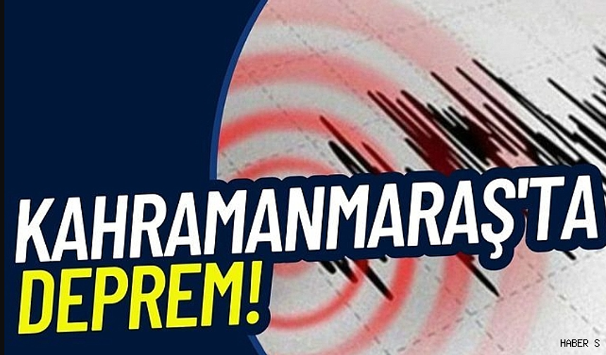 Kahramanmaraş'ta 3 Şiddetinde Deprem!