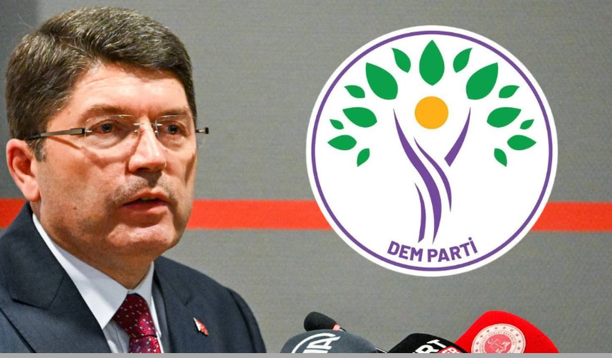 Adalet Bakanı Yılmaz Tunç: Teröre destek devam ederse DEM parti kapatılabilir