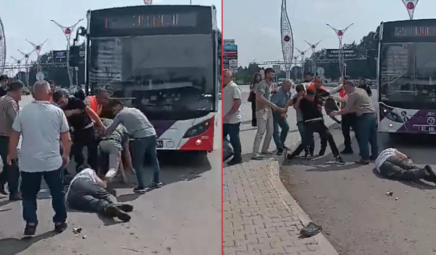 Adana'da Yol Verme Tartışması: Otobüs Şoförüne Darp