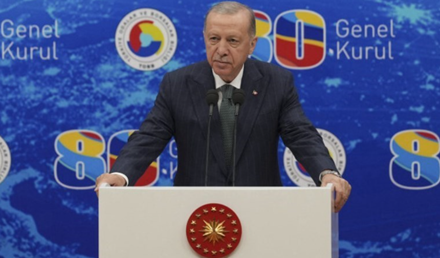 Erdoğan" aynı gemi"den patronlara seslendi