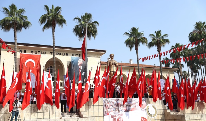 19 Mayıs'ta Adana, Mersin, Hatay ve Osmaniye'de törenler düzenlendi