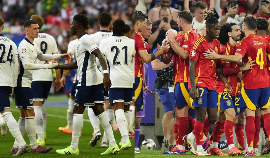EURO 2024 Finalinde İspanya ile İngiltere Karşı Karşıya