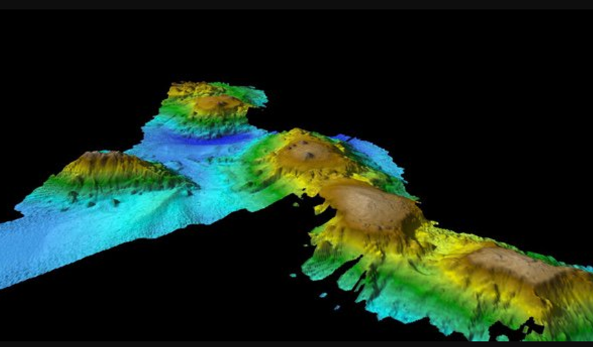 Deniz bilimciler 3 bin metrelik su altı dağı keşfetti