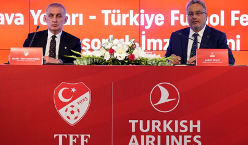 THY'den TFF'ye sponsorluk anlaşması!